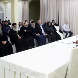 Архимандрит Стефан Вучковић одржао предавање у Никшићу