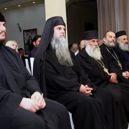 Архимандрит Стефан Вучковић одржао предавање у Никшићу