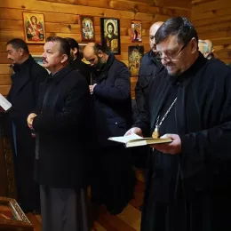 Литургија пређеосвећених дарова на Самограду