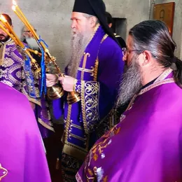 Пређеосвећена Литургија у Ступовима