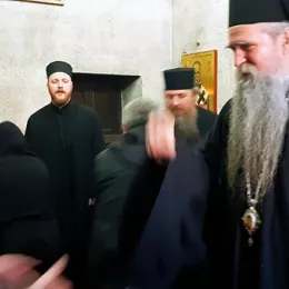 Вечерњa с чином праштања у манастиру Ђурђеви Ступови