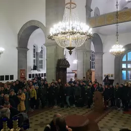 Вечерњa с чином праштања у Никшићу