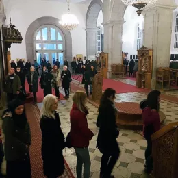 Вечерњa с чином праштања у Никшићу