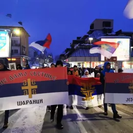 Молебан и литија на Жабљаку