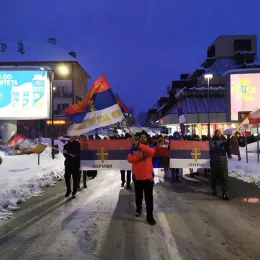 Молебан и литија на Жабљаку