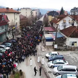 Литија и Молебан у Беранама