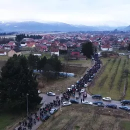 Литија и Молебан у Беранама