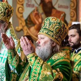 Владика Јоаникије на  прослави Кијевопечерских светих