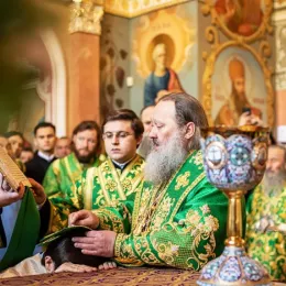 Владика Јоаникије на  прослави Кијевопечерских светих