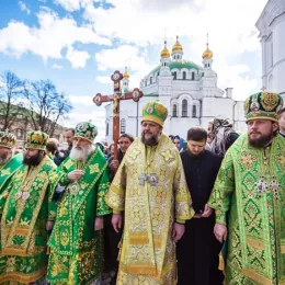 Владика Јоаникије на  прослави Кијевопечерских светих