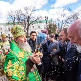 Владика Јоаникије на  прослави Кијевопечерских светих