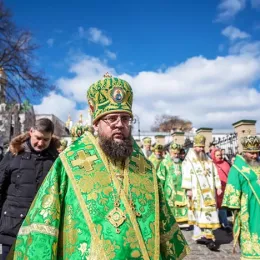 Владика Јоаникије на  прослави Кијевопечерских светих