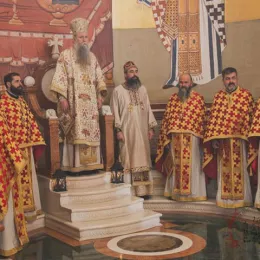 Епископи Јоаникије и Методије богослужили у храму Васкрсења Христовог у Подгорици