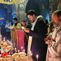 Света Литургија на Задушнице у храму у Никољцу