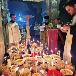 Света Литургија на Задушнице у храму у Никољцу