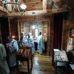 Литургијско сабрање у манастиру Самоград 