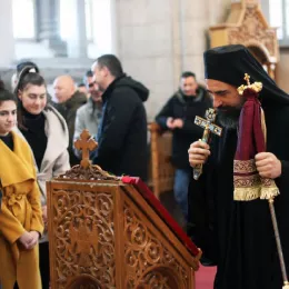 Преосвећени Епископ Методије служио Литургију у никшићкој Саборној цркви
