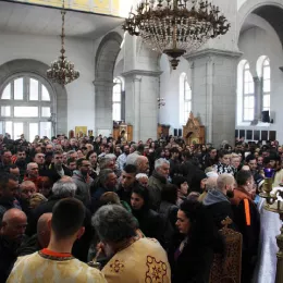 Крстопоклона недјеља у Саборном храму у Никшићу