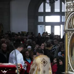 Крстопоклона недјеља у Саборном храму у Никшићу