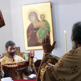 Крстопоклона недјеља у Саборном храму у Никшићу