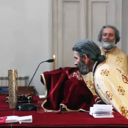 Крстопоклона недјеља у Саборном храму у Никшићу