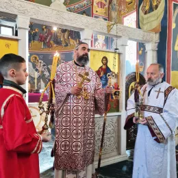 У другу недјељу Великог поста Епископ Методије богослужио у манастиру Мајсторовина