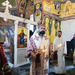 У другу недјељу Великог поста Епископ Методије богослужио у манастиру Мајсторовина