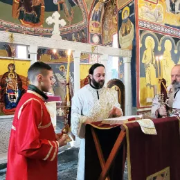 У другу недјељу Великог поста Епископ Методије богослужио у манастиру Мајсторовина