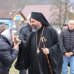 Епископ Методије у Саборном храму у Мојковцу