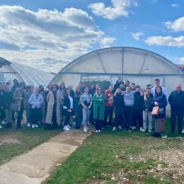 Пластенике аквапоније у Мушовини код Никшића посјетили ученици ССШ из Подгорице