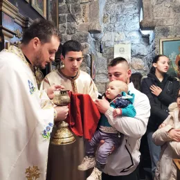 Литургија на месопусну недјељу у цркви Светих Апостола Петра и Павла