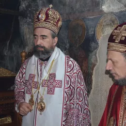 Архијерејска литургија у Острогу