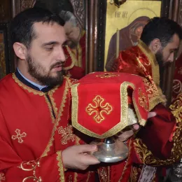 Архијерејска литургија у Острогу