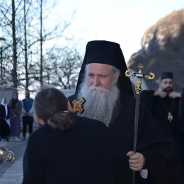 Архијерејска литургија у Острогу