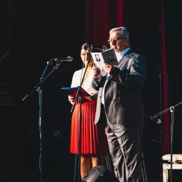 Владика Иларион на добротворној вечери, у Беранама