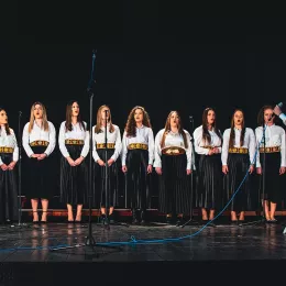 Владика Иларион на добротворној вечери, у Беранама