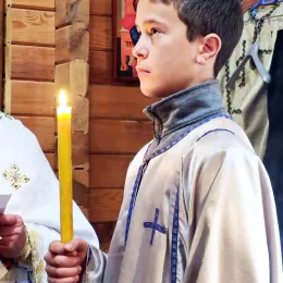 Литургија у манастиру Самограду