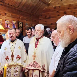 Литургија у манастиру Самограду