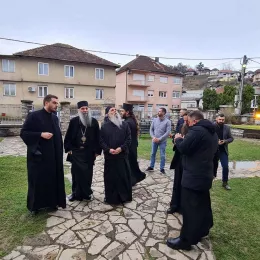 Патријарх Порфирије посјетио Саборни храм у Бијелом Пољу
