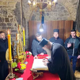 Патријарх Порфирије посјетио Саборни храм у Бијелом Пољу