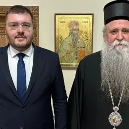 Митрополит црногорско-приморски Јоаникије примио потпресједника Владе Мома Копривицу
