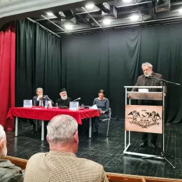 У Никшићу представљена књига „Видјех Јерусалим и видјех све“ професора Веселина Матовића