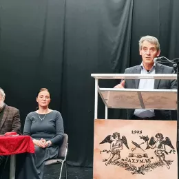 У Никшићу представљена књига „Видјех Јерусалим и видјех све“ професора Веселина Матовића