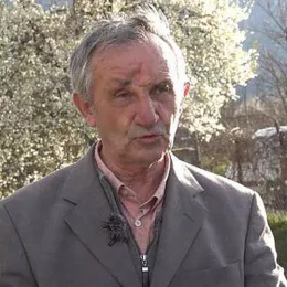 Са Светозаром Зоговићем у Белом Пољу код Пећи