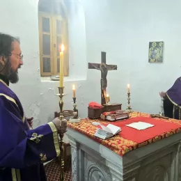 Литургија пређеосвећених дарова у храму у Кочанима