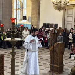 Литургија у никшићком Саборном храму пред Часни пост