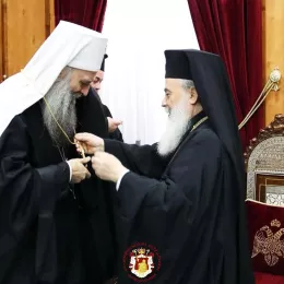 Патријарх Порфирије у посети Јерусалимској Патријаршији