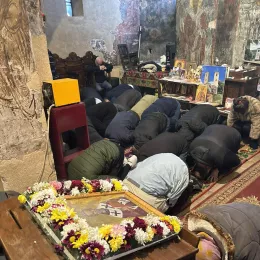 Литургија претходно освештаних дарова у храму Светог Николе у Никољцу