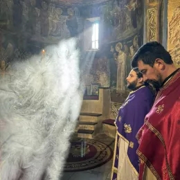 Литургија претходно освештаних дарова у храму Светог Николе у Никољцу