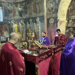 Литургија претходно освештаних дарова у храму Светог Николе у Никољцу